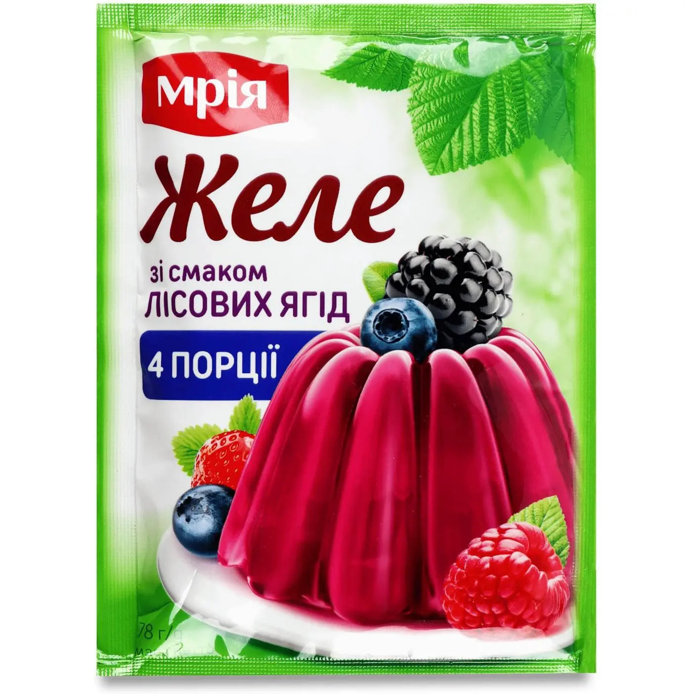 Желе Лісові Ягоди Мрія 78г